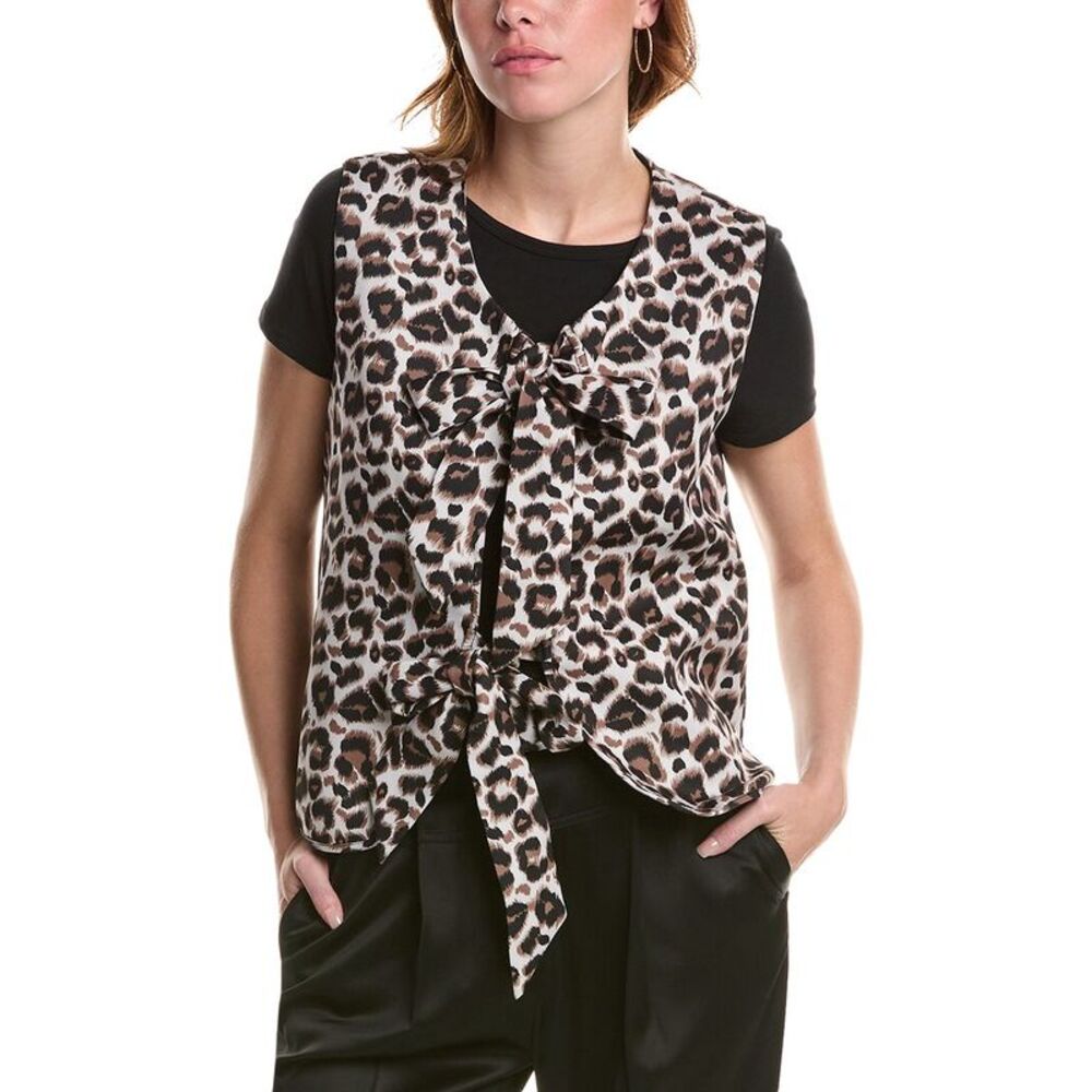 Lyra & Co Womens  Vest, Brown